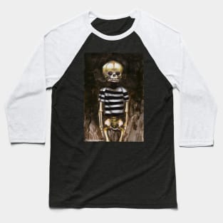 Skeleton art Baseball T-Shirt